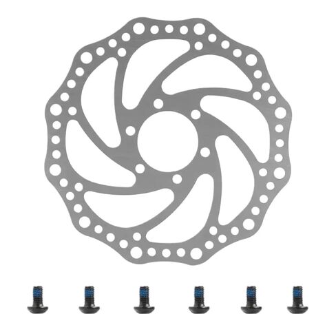 Hydraulic Disc Brake 160mm 6 Holes with Screws Compatible with Dualtron Thunder Ultra Scooter Brakes Disc Pad Accessories in Saudi Arabia