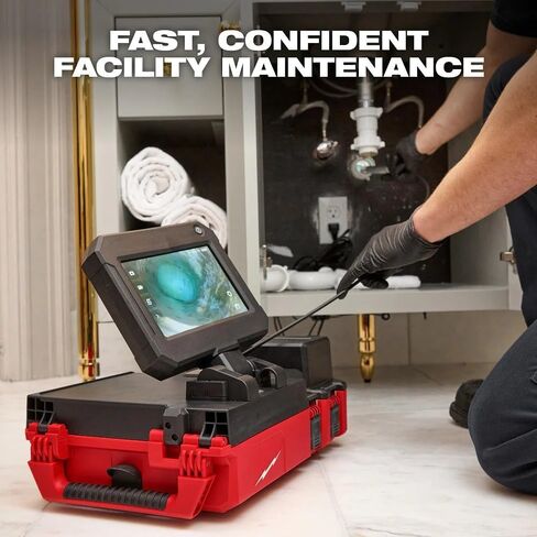 Suitable for Milwaukee 3154-20 M12 12V 75' Drain Camera w/PACKOUT Compatibility - Bare Tool in Saudi Arabia