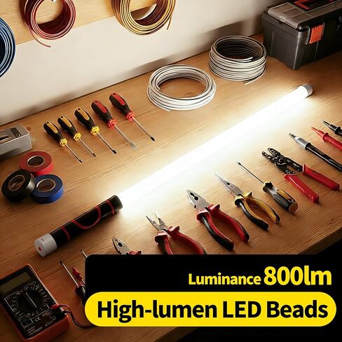 عصا إضاءة LED مرنة من THOUSAND SUNNY، مصباح عمل قابل للانحناء قابل لإعادة الشحن مقاس 30 بوصة مع مصباح LED عالي التجويف لميكانيكا إصلاح السيارات in Kuwait