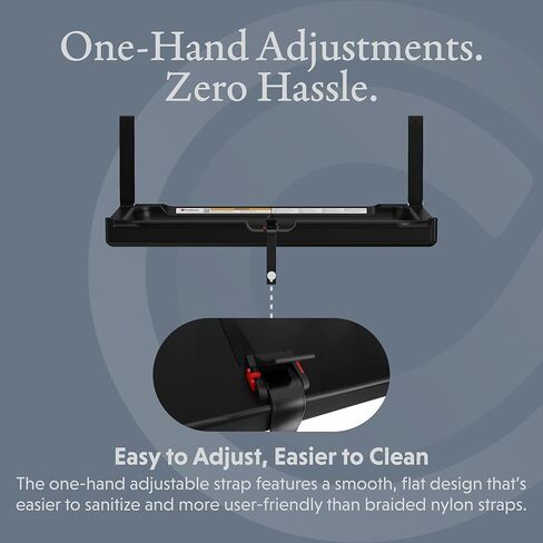 Element Horizontal Surface Mount Baby Changing Station - Black in Saudi Arabia
