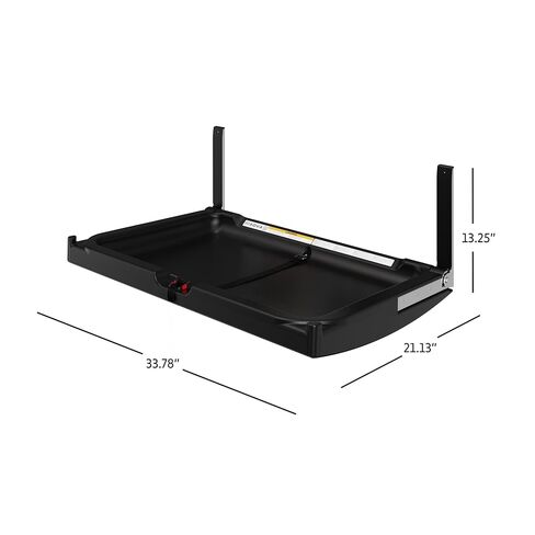 Element Horizontal Surface Mount Baby Changing Station - Black in Saudi Arabia