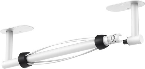 FORIOUS Paper Towel Holder Under Cabinet, One Hand Operable with Adjustable Damping for Easy Tear, Adhesive or Drill Wall Mount, SUS304 Commercial Paper Towel Holder for Kitchen Bathroom, Sliver in Kuwait