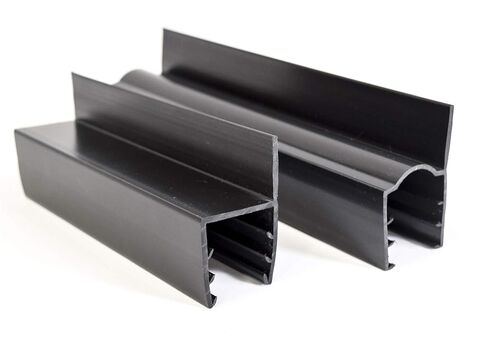 Malish PROF2637MB Privacy Seal for Public Restroom Stall Doors with Round Edge Door Style, Covers One Stall in Kuwait