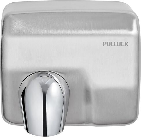 Commercial Hand Dryer Wall Mounted, Stainless Steel Electric Hand Dryer for Bathroom,1600 W Automatic High Speed Warm Wind Hand Blower, 110V Plug in, 8-10s Second Dry, for Industry Business Restrooms in Kuwait