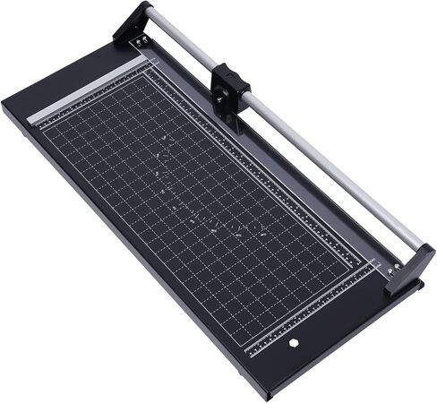36 Inch Rolling Cutter Precision Rotary Paper Trimmer,Manual Heavy Duty Professional Rolling Trimmer for Photo Paper,Film,Art Paper Jam,Office Paper, Thin Plastic Soft Board,PVC,Cutting Table in Saudi Arabia