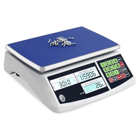 Counting Scale (30kg/66lb, 0.1g), g/kg/lb, Coin Scale, Precision Electronic Gram Scale for Parts and Coins,Digital Inventory Scale with Alarm Mode in Kuwait