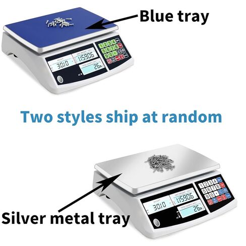 Counting Scale (30kg/66lb, 0.1g), g/kg/lb, Coin Scale, Precision Electronic Gram Scale for Parts and Coins,Digital Inventory Scale with Alarm Mode in Kuwait