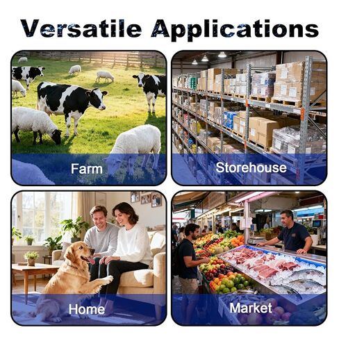 مقياس الماشية الرقمي 1100 رطل × 0.2 رطل من الفولاذ المقاوم للصدأ، ميزان منصة غير قابل للانزلاق، مقياس شحن بريدي إلكتروني شديد التحمل للحيوانات الأليفة الكبيرة، كلب الماعز، خنزير الماشية، الأغنام in Kuwait