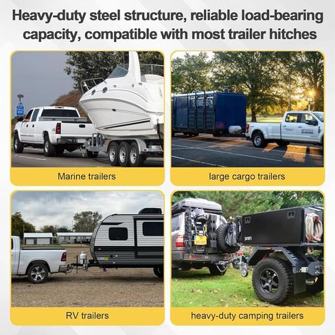 مقياس وزن لسان المقطورة، السعة القصوى 1800 رطل، متوافق مع أحجام قارنة التوصيل المختلفة، مقياس وزن السحب للمقطورات الآمنة، وتوزيع الوزن ومضاد للتأرجح. in Kuwait