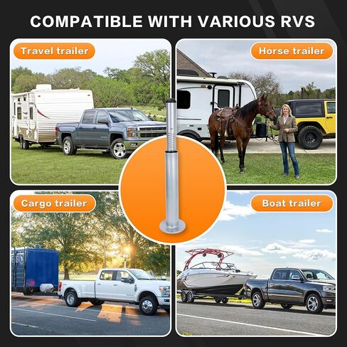 مقياس وزن لسان المقطورة RV، 1800 رطل أقصى سعة، مقياس وزن وصلة الوصل للخدمة الشاقة، مقياس توزيع الوزن المضاد للتأرجح لمقطورات السفر، والتخييم RV، والقوارب، ومقطورات الخيول والبضائع in Saudi Arabia