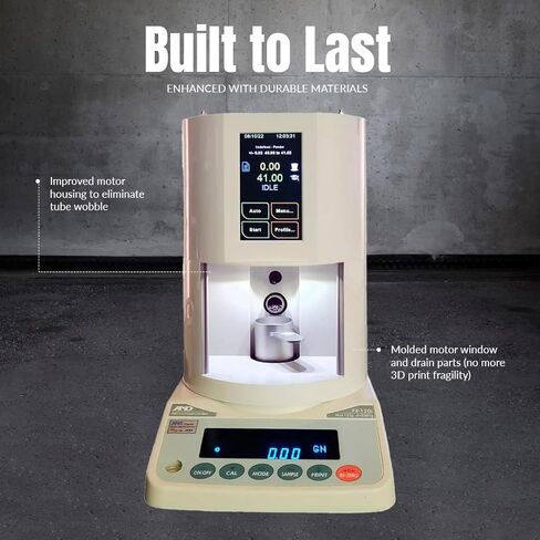 حزمة مقياس الدقة SuperTrickler ST101 Gen2 + A&D FX-120i | ميزان مختبر عالي الدقة 0.001 جم مع نظام توزيع المسحوق الآلي | ترقيات Gen2 لمكافحة ساكنة in Kuwait