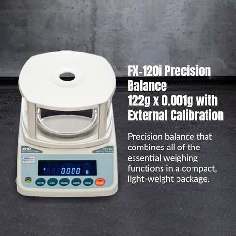 حزمة مقياس الدقة SuperTrickler ST101 Gen2 + A&D FX-120i | ميزان مختبر عالي الدقة 0.001 جم مع نظام توزيع المسحوق الآلي | ترقيات Gen2 لمكافحة ساكنة in Kuwait