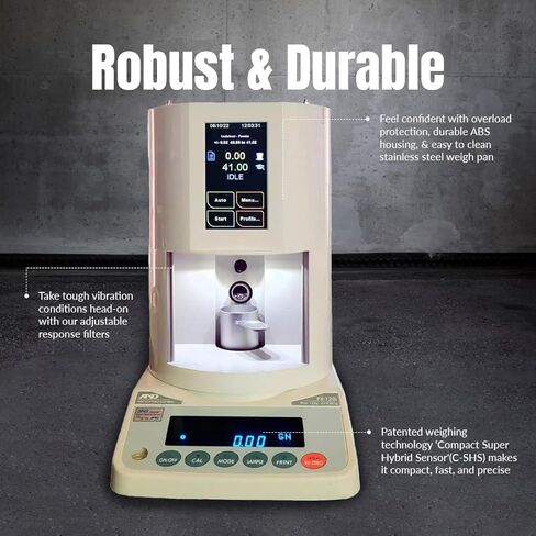حزمة مقياس الدقة SuperTrickler ST101 Gen2 + A&D FX-120i | ميزان مختبر عالي الدقة 0.001 جم مع نظام توزيع المسحوق الآلي | ترقيات Gen2 لمكافحة ساكنة in Kuwait