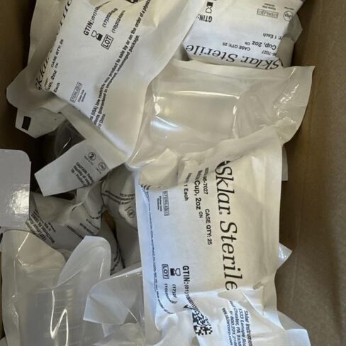 Sklar Sterile™ Graduated Plastic Medicine Cup - 2 fl oz, Disposable, case of 25 in Saudi Arabia