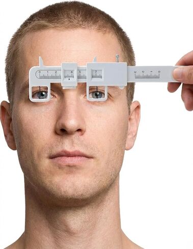 Plastic PD Ruler for Eyeglasses, 1PCS Measure Optical Vernier PD Ruler, Ophthalmic Pupil Distance Measuring Tool, Pupillary Distance Measurement Tool ﻿ in Saudi Arabia