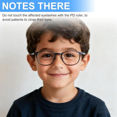 Plastic PD Ruler for Eyeglasses, 1PCS Measure Optical Vernier PD Ruler, Ophthalmic Pupil Distance Measuring Tool, Pupillary Distance Measurement Tool ﻿ in Saudi Arabia