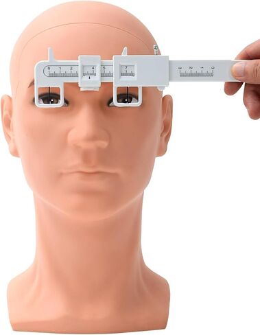 Plastic PD Ruler for Eyeglasses, 1PCS Measure Optical Vernier PD Ruler, Ophthalmic Pupil Distance Measuring Tool, Pupillary Distance Measurement Tool ﻿ in Saudi Arabia