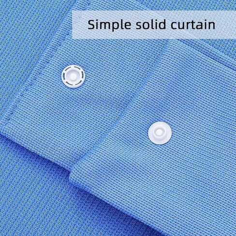 60" W x 96" L/5x8FT Inherent Flame Retardant Hospital Curtain, Privacy Curtain Room Divider Curtain with Grommets, Flame Resistant Medical Cubicle Curtain for Hospital Clinic Lab School, Blue in Kuwait