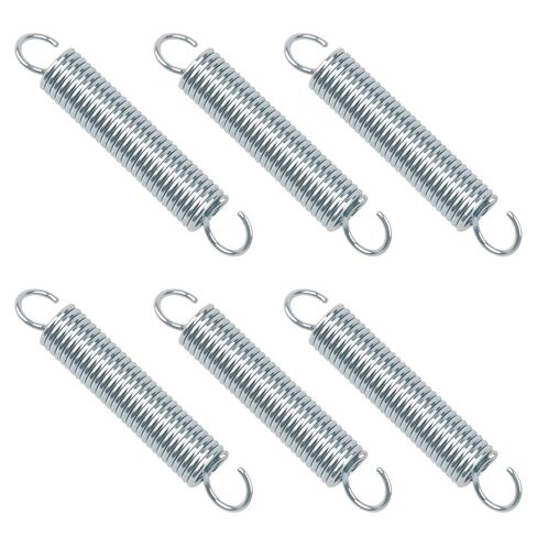 9600 Gate Spring, Replacement Springs, 0.035 GA x 1/4 in. x 1-1/2 in.,Single Loop Open, Nickel-Plated Finish, Spring Steel Construction, 6-Pack in Kuwait
