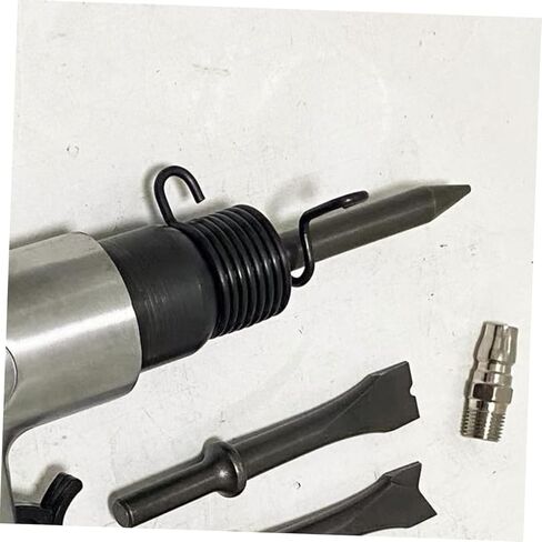 HEALLILY 6 Pcs Air Hammer Spring Retainer Set - Heavy Duty Replacement Springs for Pneumatic Chisels - Alloy Steel Air Tool Accessories for Concrete Breaking, Digging & Chipping in Saudi Arabia