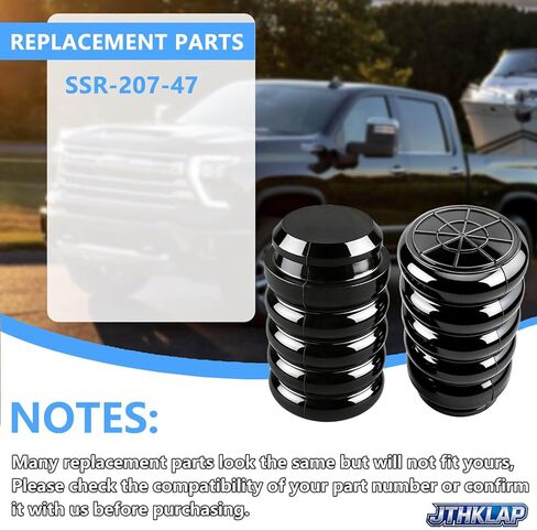 SSR-207-47 توقفات الينابيع المساعدة الخلفية المتوافقة مع 2011-2024 Chevy Silverado 2500/3500 HD 2011-2024 GMC Sierra 2500/3500 HD طقم دعم تحميل التعليق الخلفي للأوراق يحل محل SSR-207-47 in Kuwait