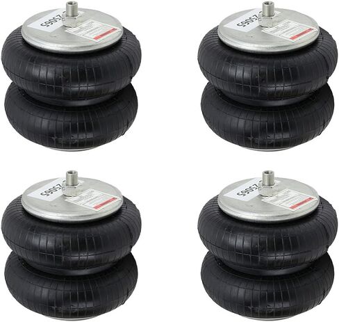 Mytee Products Double Convoluted Air Spring Bag with Aluminum Base Replaces 2B9-229 TR6897 W01-358-6897 6897 STM2B9229 GYR2B9229 2B9228 4505 96897 AM6897 AS0058 AS68970 FS6897 G2296897500 RFS6897 in Kuwait