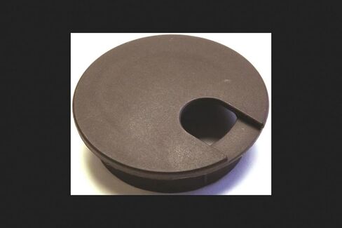 JANDORF SPECIALTY HARDWARE 61614Grommet61614 2-1/2 in Cable, Walnut Brown/Dark Brown in Saudi Arabia