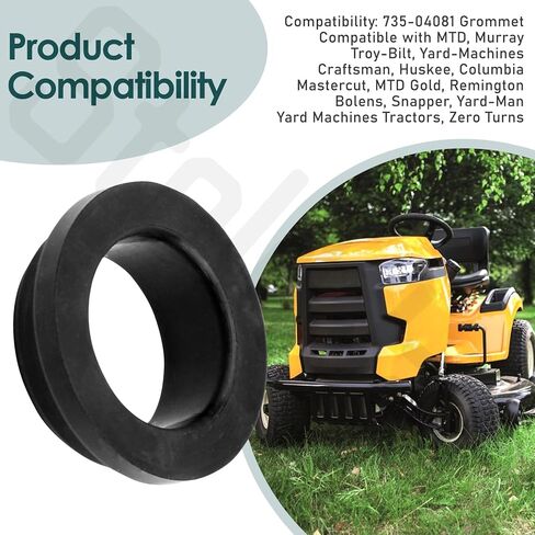 735-04081 جروميت متوافق مع Cub Cadet Z Force RZT LGT LGTX SLTX وMTD Murray Troy-Bilt Mustang XP Pony Horse Bronco 1000 Z254 50 795S 762F 775S in Kuwait