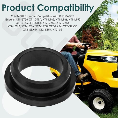 735-04081 جروميت متوافق مع Cub Cadet Z Force RZT LGT LGTX SLTX وMTD Murray Troy-Bilt Mustang XP Pony Horse Bronco 1000 Z254 50 795S 762F 775S in Kuwait
