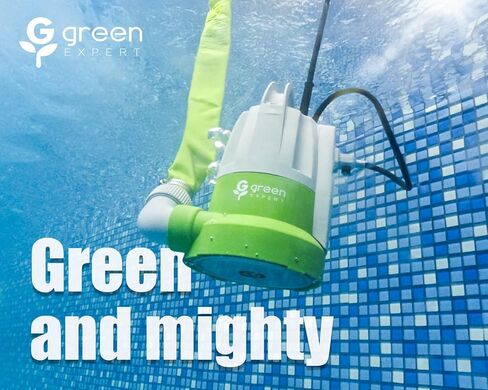 Green Expert 1/3HP Submersible Sump Pump with Unique Flow Sensor Switch Last-inch Water Drainage for Flooded Basement Backyard Pool Hot Tub Rain Barrel Easy to Use Backup Drain Pump 25-Foot Power Cord in Kuwait