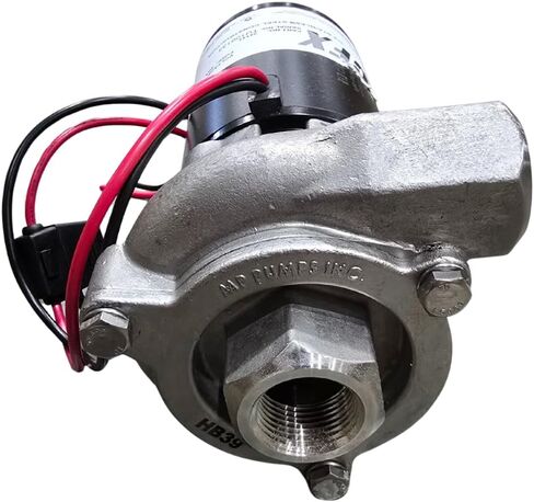 MP34141 CFX75 12V DC Centrifugal Pump | 316 Stainless Steel, Viton Seal | 3/4" NPT, 28 GPM | Heavy-Duty Marine, Agricultural Chemical & Industrial Fluid Transfer | Horizontal Discharge in Saudi Arabia