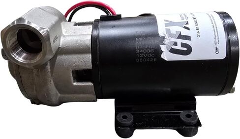 MP34141 CFX75 12V DC Centrifugal Pump | 316 Stainless Steel, Viton Seal | 3/4" NPT, 28 GPM | Heavy-Duty Marine, Agricultural Chemical & Industrial Fluid Transfer | Horizontal Discharge in Saudi Arabia