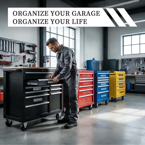 24 قطعة من ملصقات صندوق الأدوات المغناطيسية، ملصقات مغناطيسية ثلاثية الأبعاد لصندوق الأدوات، ملصقات مغناطيسية لأدراج صندوق الأدوات، علامات قابلة لإعادة الاستخدام لملصقات تمييز 4 ألوان in Kuwait