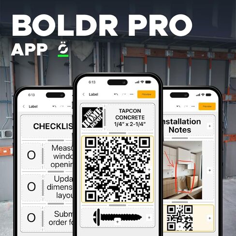 REEKON P1L Tagger Construction Label Printer – Portable Bluetooth Thermal Jobsite Printer with QR Codes, One Click Custom Labels, Battery Powered in Saudi Arabia