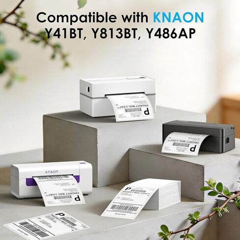 ملصقات شحن حرارية - 500 عبوة من ملصقات حرارية مباشرة قابلة للطي 4x6 مع لاصق قوي، جودة تجارية in Kuwait