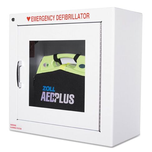 Zoll AED Plus, Wall Cabinet, 9"W, White in Saudi Arabia
