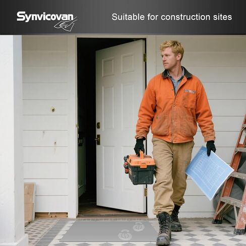 حصيرة أرضية لاصقة باللون الرمادي مقاس 66 سم × 45 سم (5 عبوات، 150 ورقة، 30 ورقة/عبوة لغرفة الأبحاث والمختبرات وبناء المستشفيات والحيوانات الأليفة في المنزل وصالة الألعاب الرياضية الداخلية وورشة العمل) in Kuwait