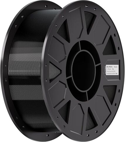 Creality Ender PETG 3D Printer Filament 1.75mm 4KG (8.8lbs), High Precision, Strong Toughness, Odorless, Better Flow, Moistureproof 3D Printing Ender PETG Filament, Black+White+Blue+Red in Saudi Arabia