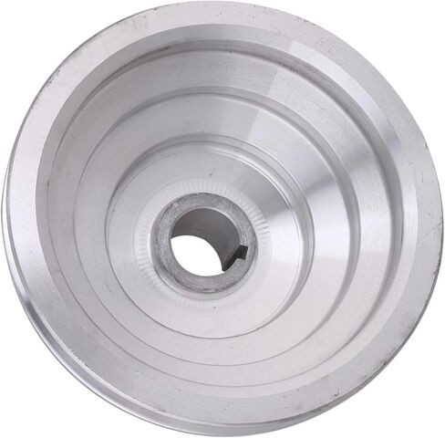 Aluminum Pagoda Pulley Wheel Set for Benchtop Drill Press 14Mm 5-Step Transmission Pulley Drive System with V-Shaped Belt Compatibility Workshop Machinery Equipment in Kuwait