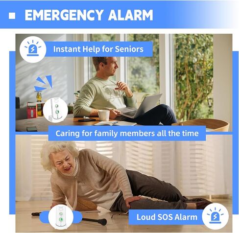 اتصال داخلي لاسلكي ثنائي الاتجاه للمكتب المنزلي، نظام اتصال داخلي محمول طويل المدى من غرفة إلى غرفة مع قاعدة شحن، وقت استعداد طويل، 5 مستويات لضبط مستوى الصوت، 38 نغمة رنين (3 عبوات) in Kuwait