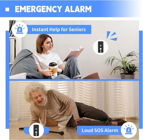 نظام اتصال داخلي ثنائي الاتجاه للمنزل 2026، نظام اتصال داخلي لاسلكي محمول ومُحسَّن للمنزل مع 5 مستويات صوت وتعديل نغمات الرنين قابلة لإعادة الشحن للمستشفى والفنادق والمكاتب والأعمال 3 عبوات (أسود) in Kuwait