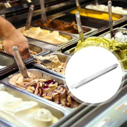 6 Pcs 12 Inch Pan Dividers Stainless Steel Adaptor Bar Table Adapter Steam Table Dividers for Hotel Pan Configuration, Fits Full or Fractional Size Pans, Commercial Kitchen Use in Kuwait