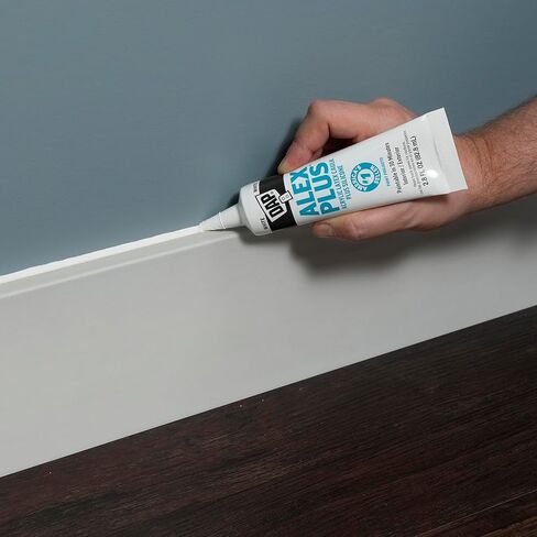 DAP Alex Plus Acrylic Latex Caulk, White, 2.8 oz (7079800956) in Saudi Arabia