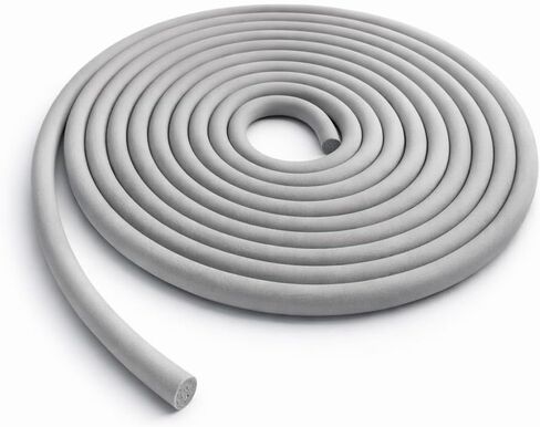 Backer Rod 1/4 inch, EPDM Closed-Cell Foam Caulk Saver for Expansion Joint Filling, Gap Sealing, Concrete Cracks, Windows and Doors, Gray (16ft) in Saudi Arabia