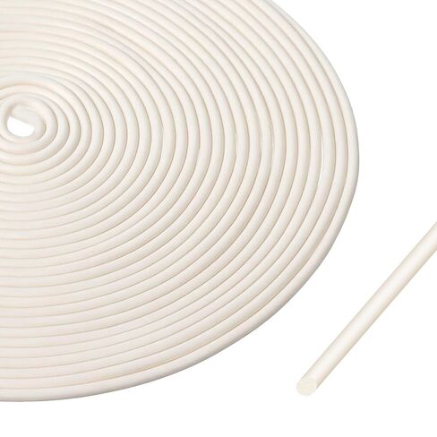 White Foam Backer Rod 1/16 Inch x 16.4 ft Caulk Saver Weather Strip Seal for Gaps and Joint Concrete Filling Backing Rods Concrete Expansion Joint Filler Rope in Kuwait