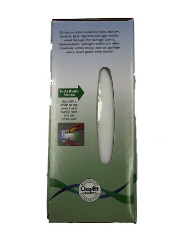 Nu-Calgon 61070 ClenAir Residential HVAC Odor Block XL, White, 4.25 lb. in Saudi Arabia