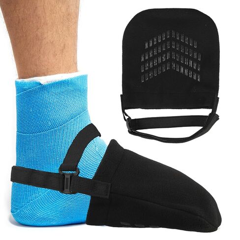 iGuerburn 2Pcs Cast Sock Cover for Foot, Non-slip Cast Toe Cover Keep Toe Clean & Warm, Foot Surgery Recovery Supplies Cast Cover Protector for Women Men Adults in Saudi Arabia