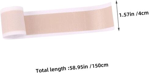 OUNONA Silicone Scar Cover Tape Roll 4x150cm Skin-Colored Waterproof Breathable Self-Adhesive Scar Patch and Skin Care in Saudi Arabia