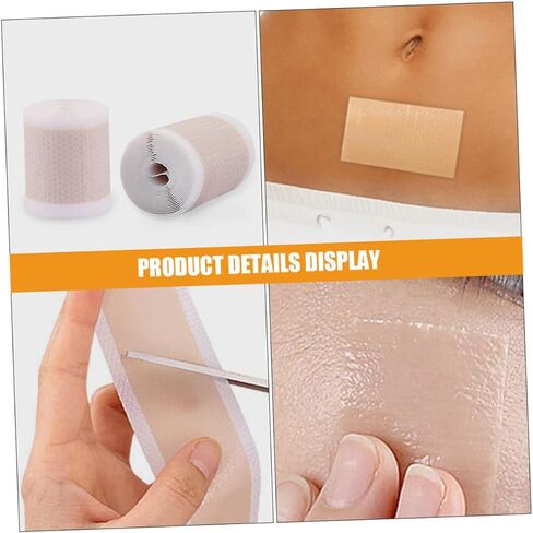 OUNONA Silicone Scar Cover Tape Roll 4x150cm Skin-Colored Waterproof Breathable Self-Adhesive Scar Patch and Skin Care in Saudi Arabia