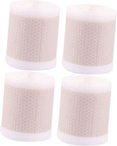PartyKindom Waterproof Silicone Gel Sheets Roll 4×150cm Skin Tone Breathable Self-Adhesive Tape for Face and Concealing Tattoo Marks in Saudi Arabia